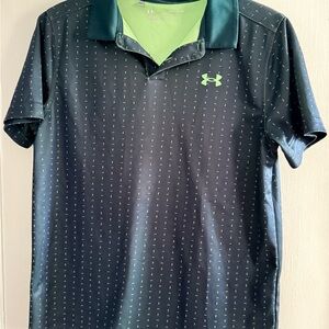 Under Armour Youth Navy Polo Shirt